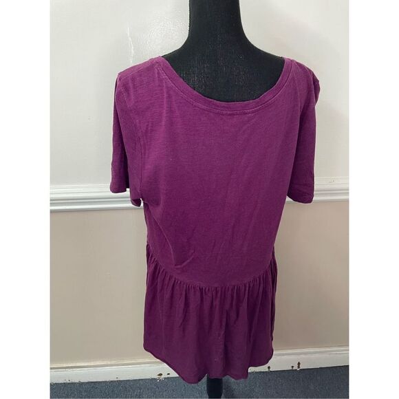 Terra & Sky Purple Blouse Size 0X - Picture 3 of 9